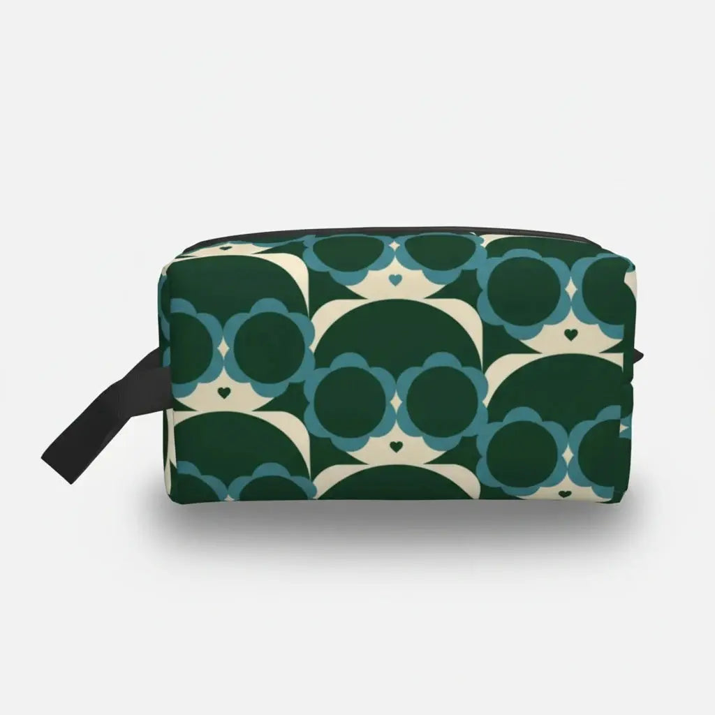 Trousse de toilette femme motifs colorés