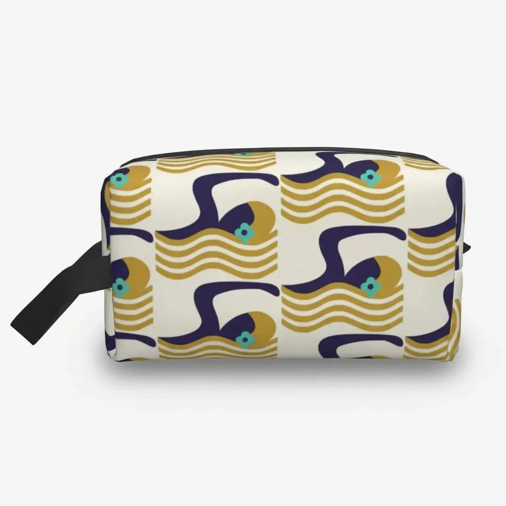 Trousse de toilette femme motifs colorés