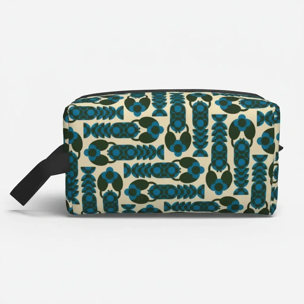 Trousse de toilette femme motifs colorés