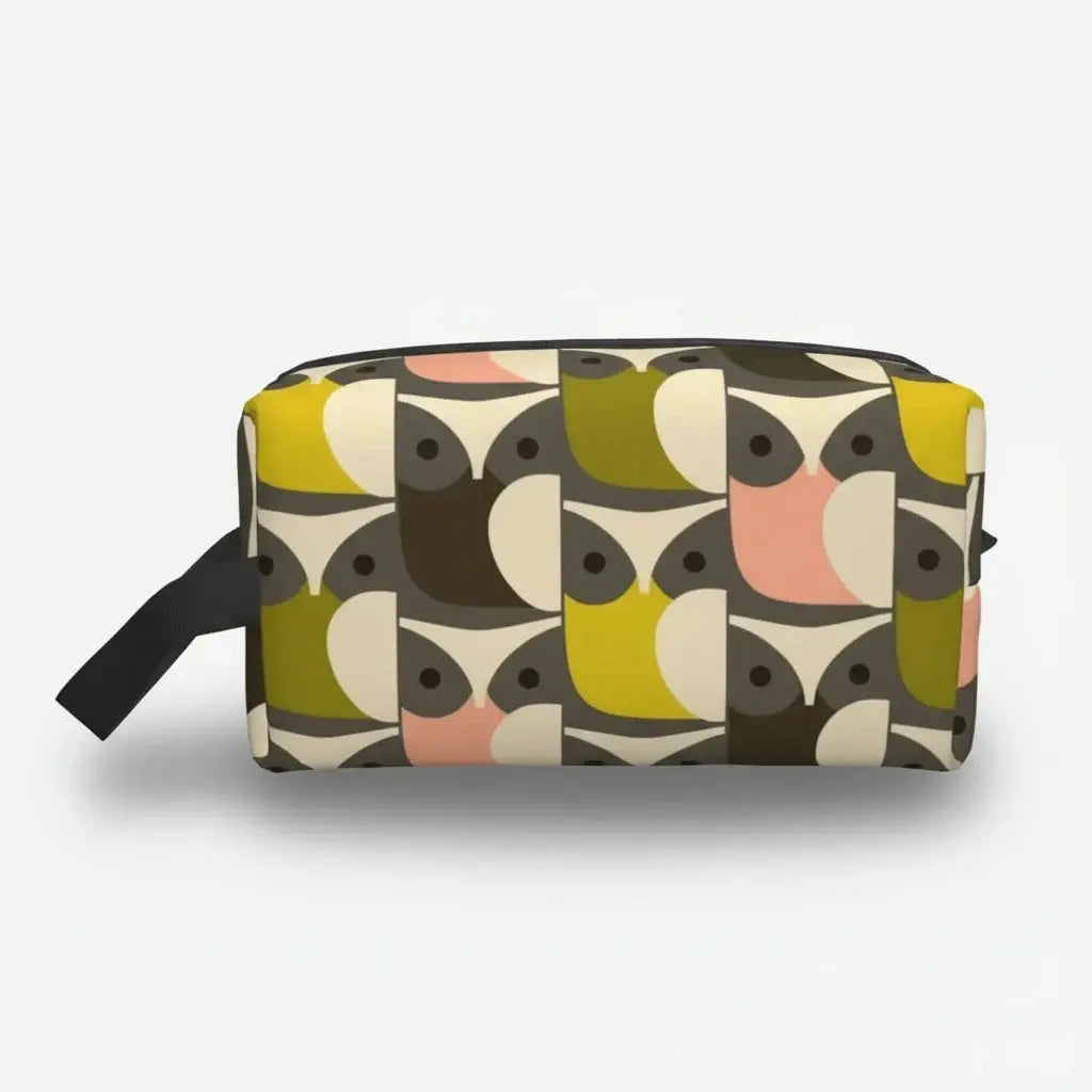 Trousse de toilette femme motifs colorés