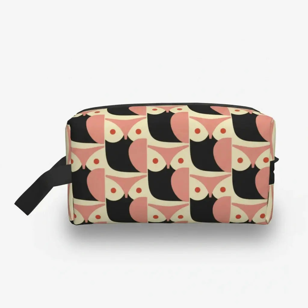 Trousse de toilette femme motifs colorés