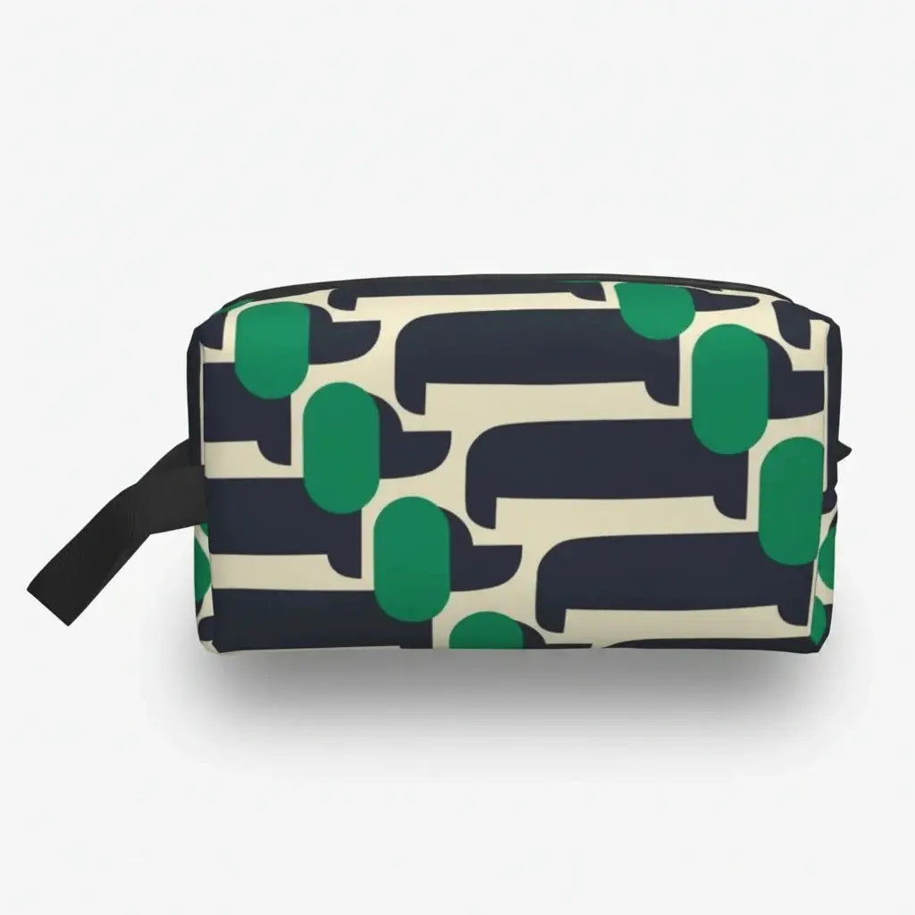 Trousse de toilette femme motifs colorés