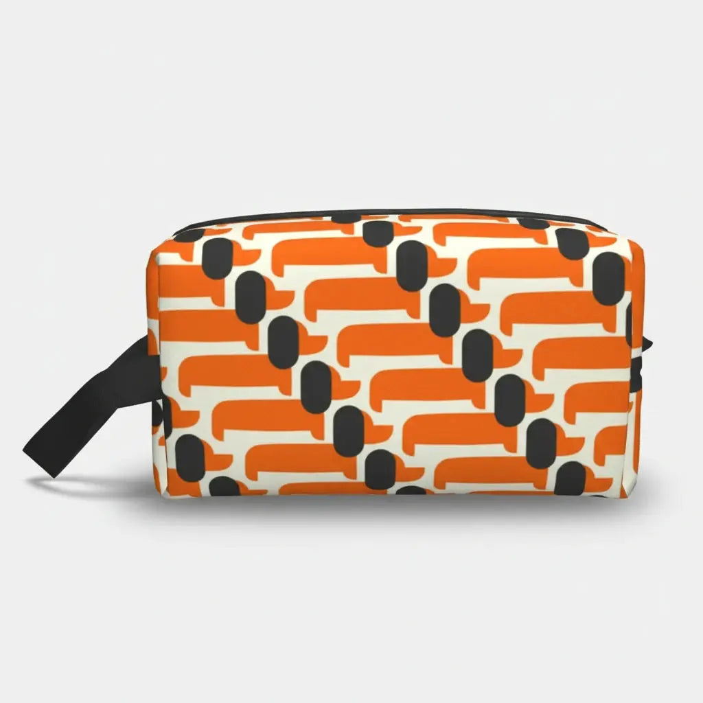 Trousse de toilette femme motifs colorés