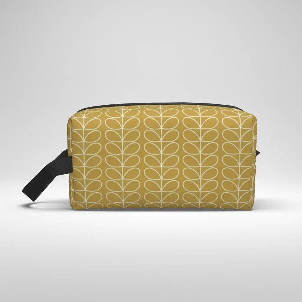 Trousse de toilette femme motifs géométriques rétro