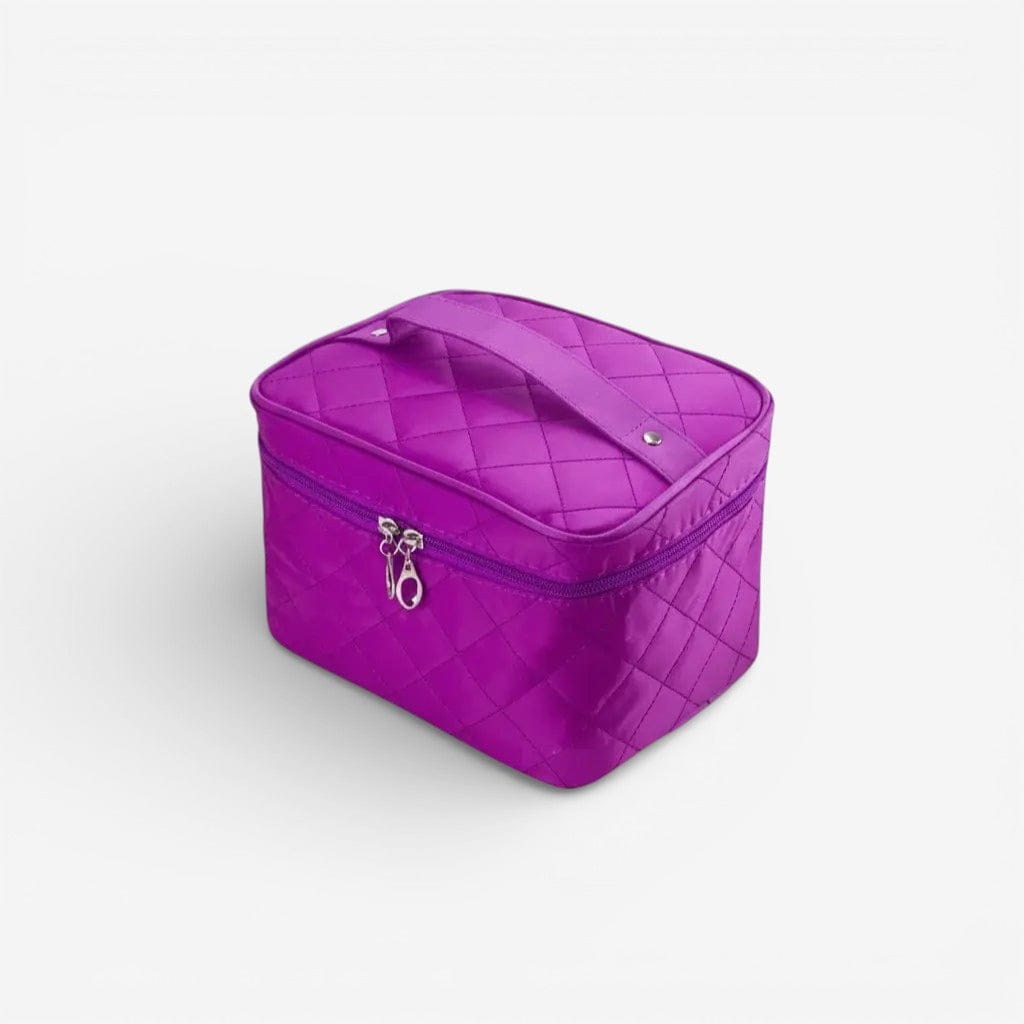 Trousse de toilette femme | Nylon matelassé grande capacité