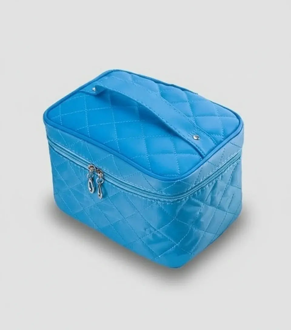 Trousse de toilette femme | Nylon matelassé grande capacité