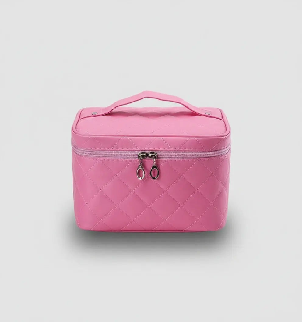 Trousse de toilette femme | Nylon matelassé grande capacité