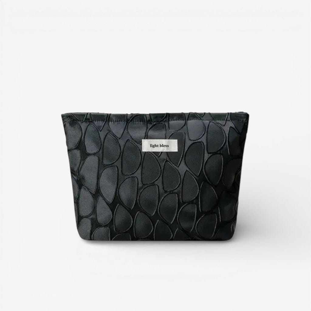 Trousse de toilette femme | Pochette canvas motifs feuilles