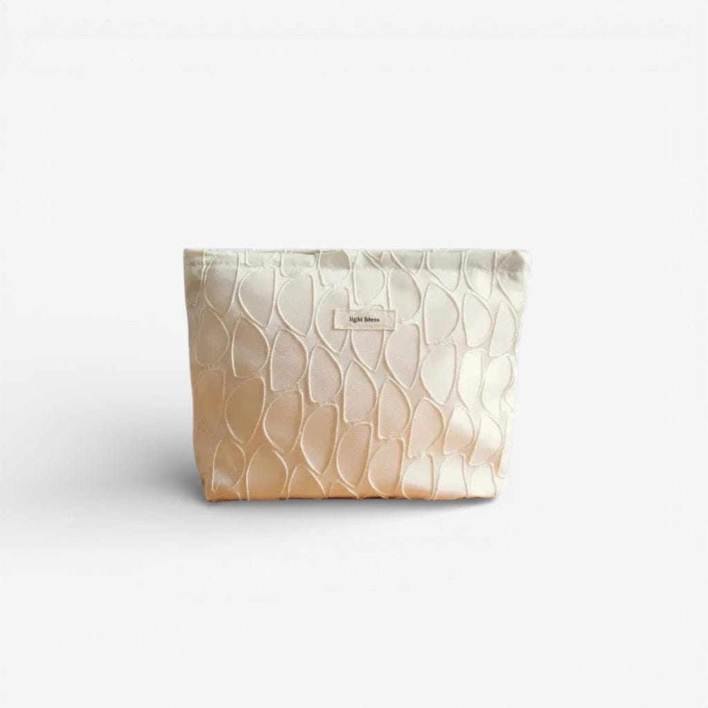 Trousse de toilette femme | Pochette canvas motifs feuilles
