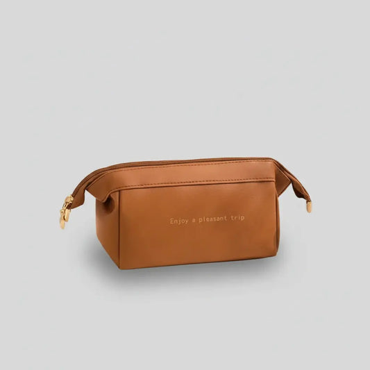 Trousse de toilette femme | PU Enjoy a Pleasant Trip