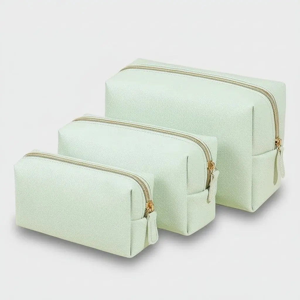 Trousse de toilette femme | PU étanche élégante