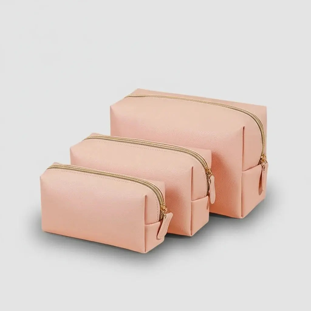 Trousse de toilette femme | PU étanche élégante