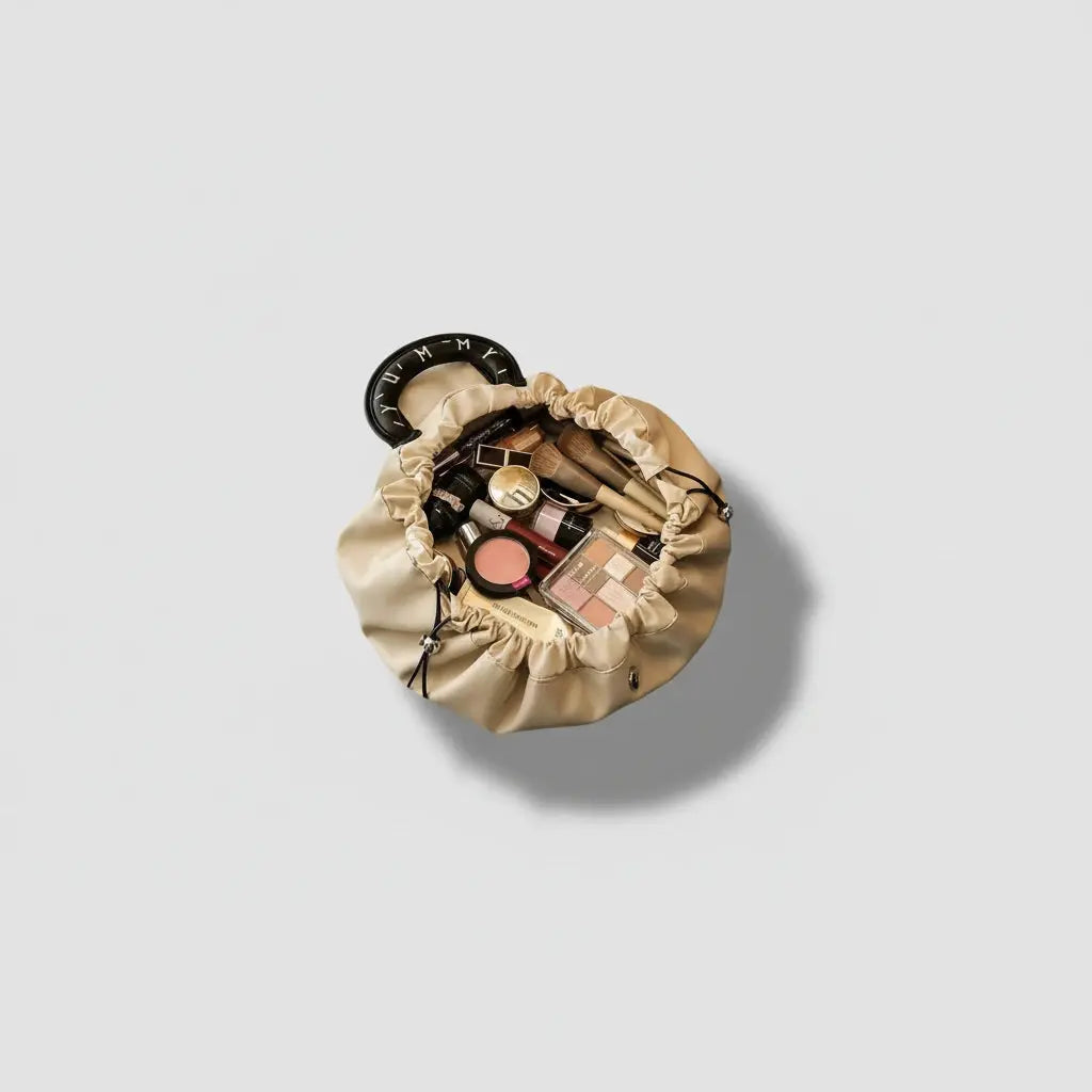 Trousse de toilette femme | PU grande ouverture