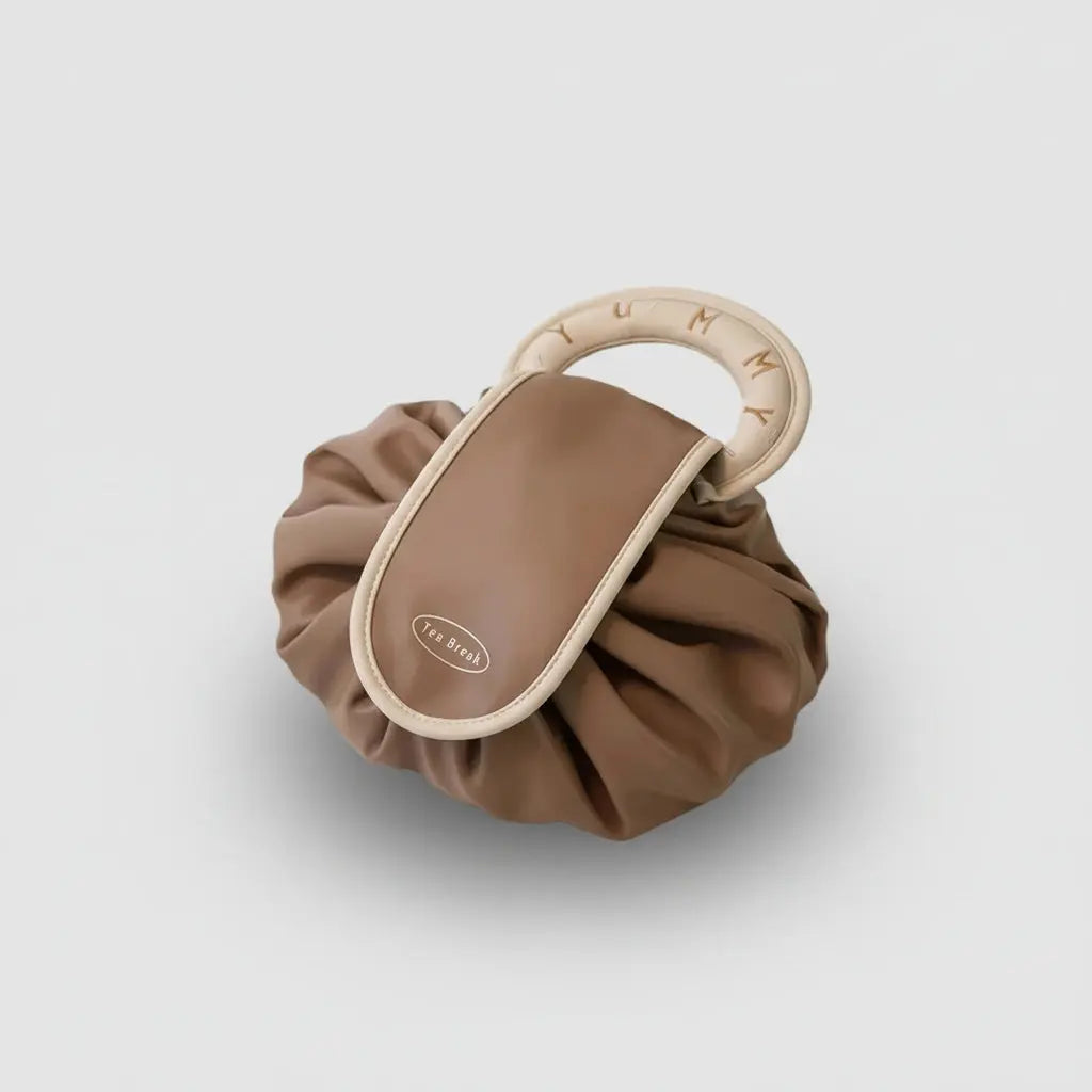 Trousse de toilette femme | PU grande ouverture