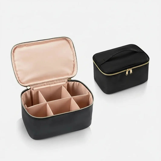 Trousse de toilette femme | Rigide compartimentée