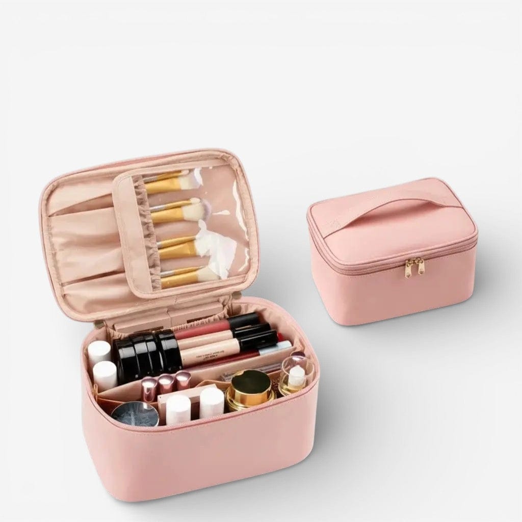 Trousse de toilette femme | Rigide compartimentée