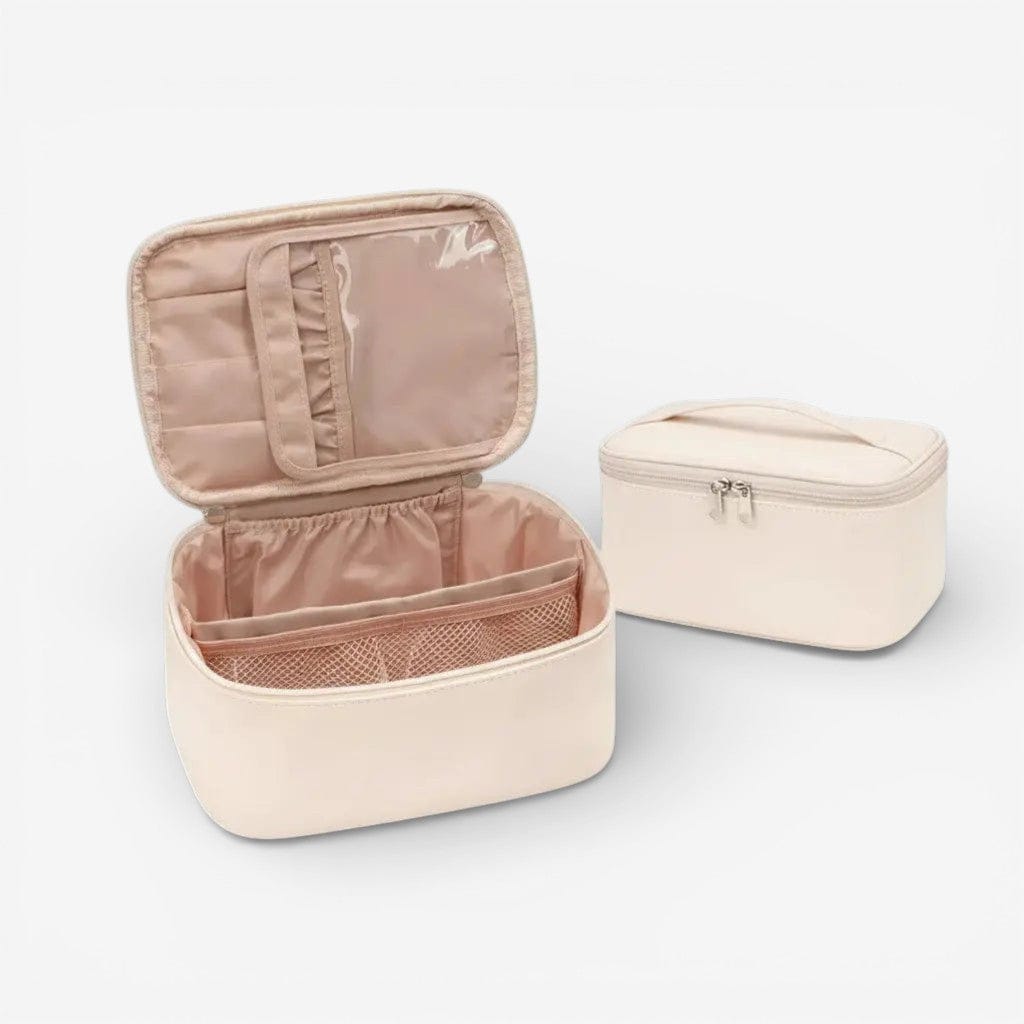 Trousse de toilette femme | Rigide compartimentée