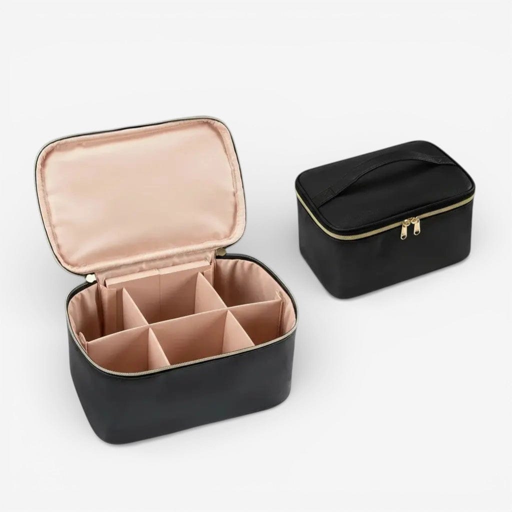 Trousse de toilette femme | Rigide compartimentée