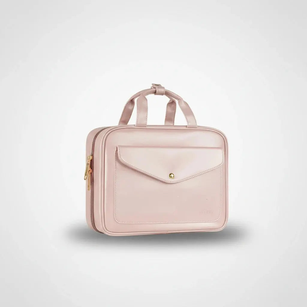 Trousse de toilette femme | Suspendue simili cuir