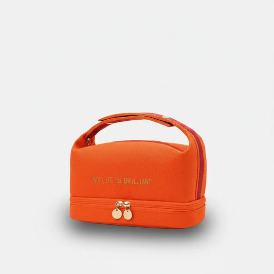 Trousse de toilette femme | Toile double couche