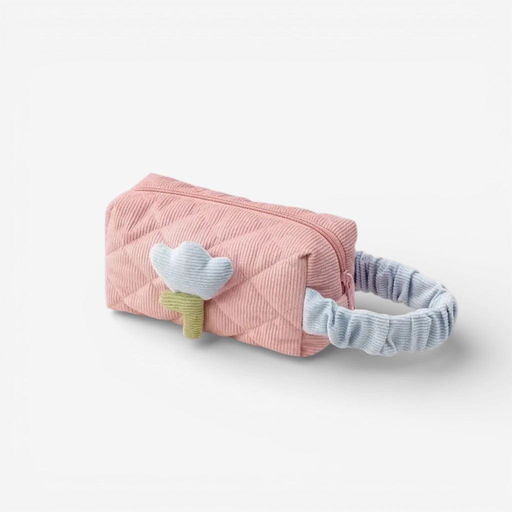 Trousse de toilette femme tulipes