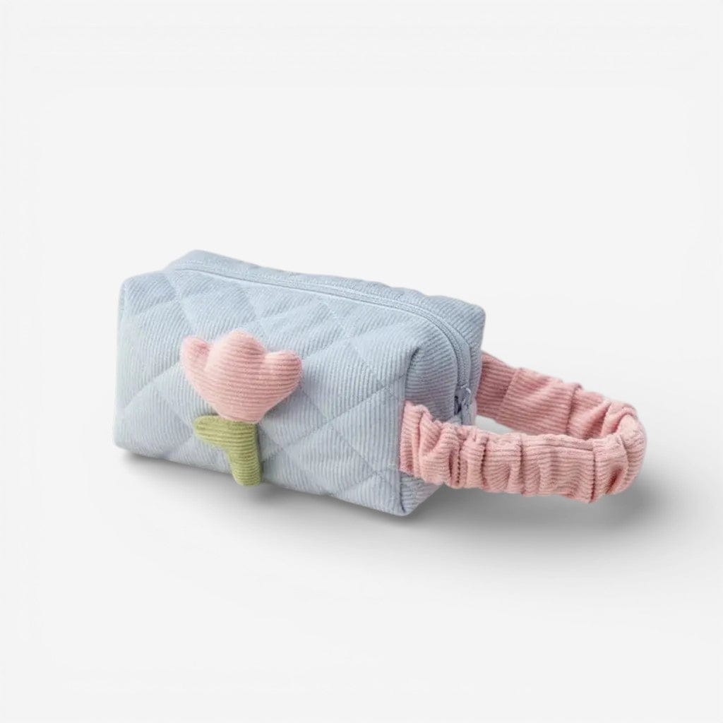 Trousse de toilette femme tulipes