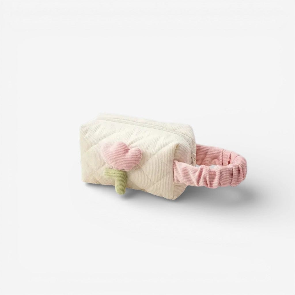 Trousse de toilette femme tulipes