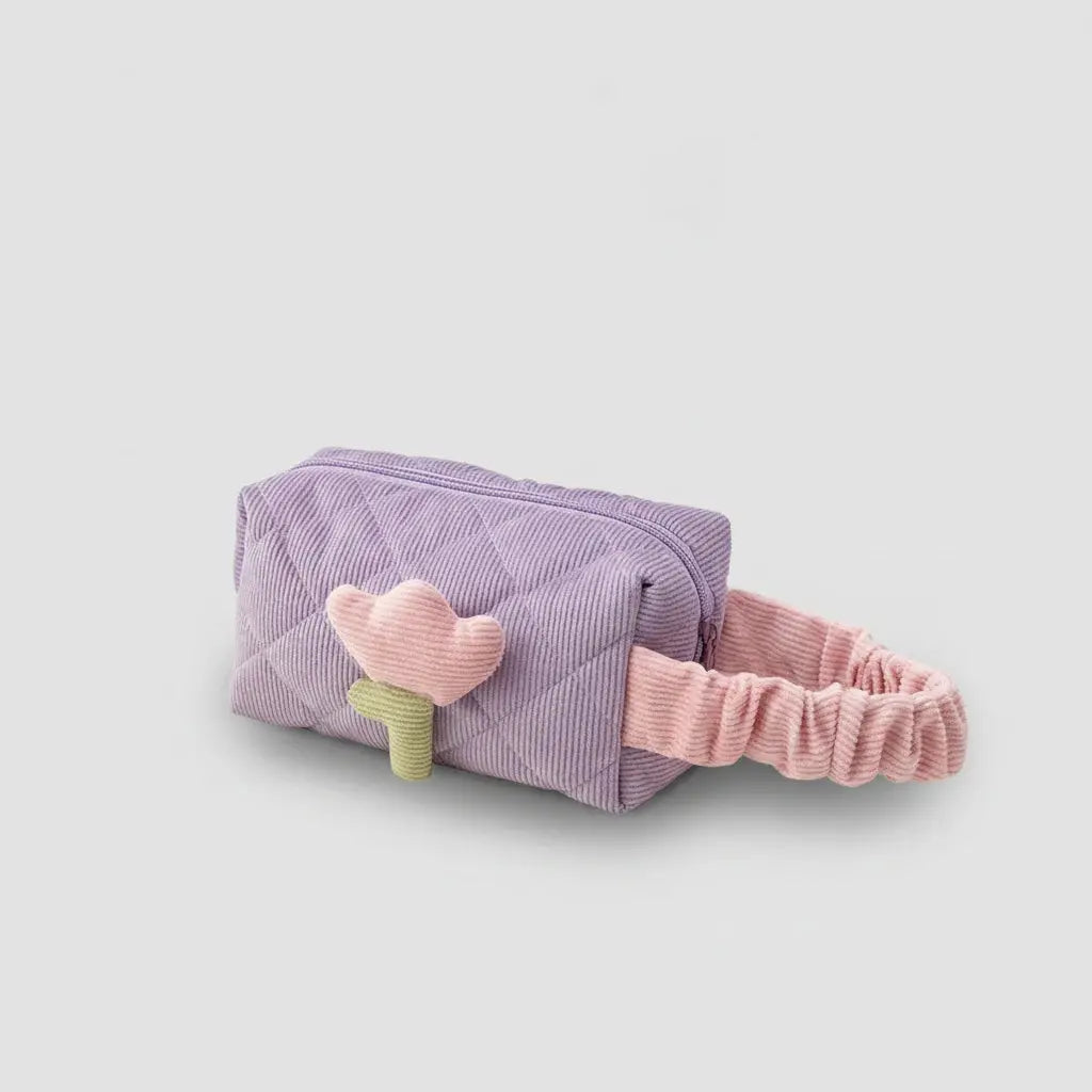 Trousse de toilette femme tulipes