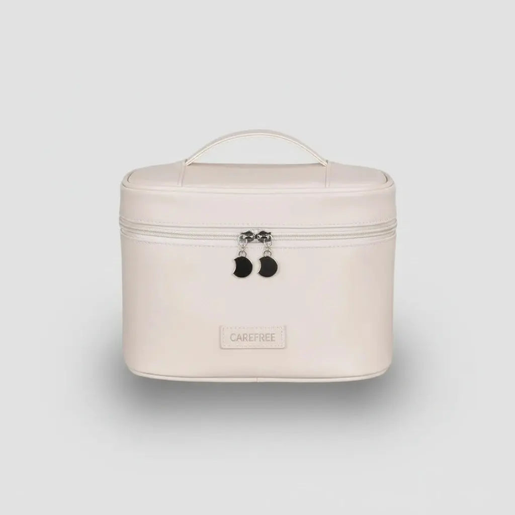 Trousse de toilette femme | Vanity cuir PU multifonctions