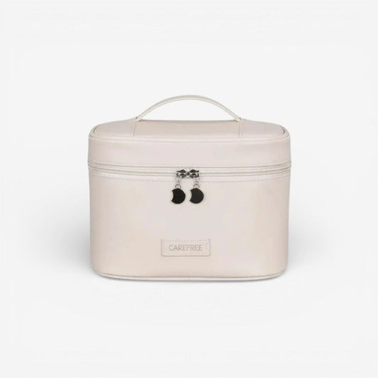 Trousse de toilette femme | Vanity cuir PU multifonctions - TrousseUp