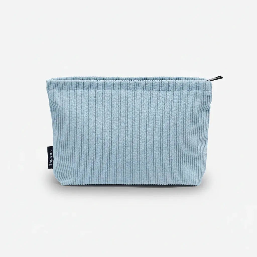 Trousse de toilette femme | Velours côtelé étanche