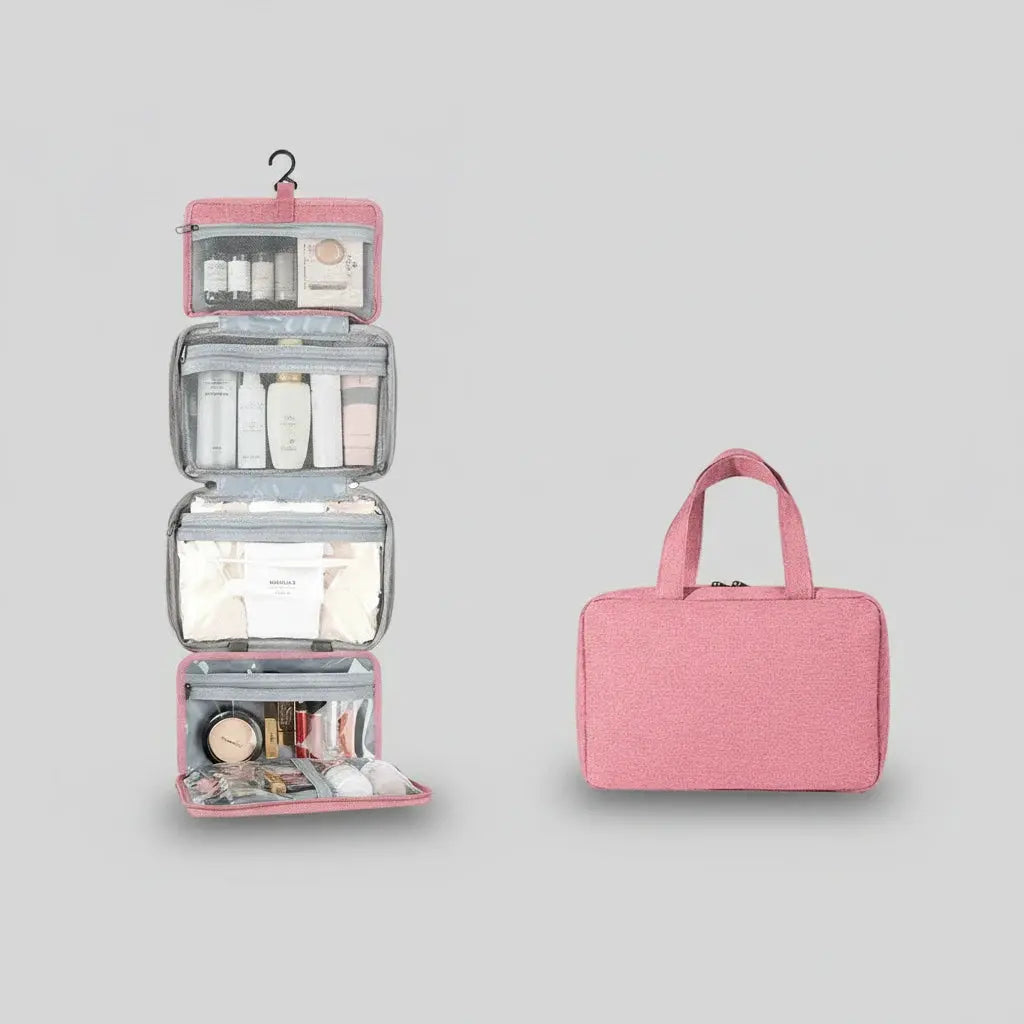 Trousse de toilette femme | Voyage imperméable avec crochet