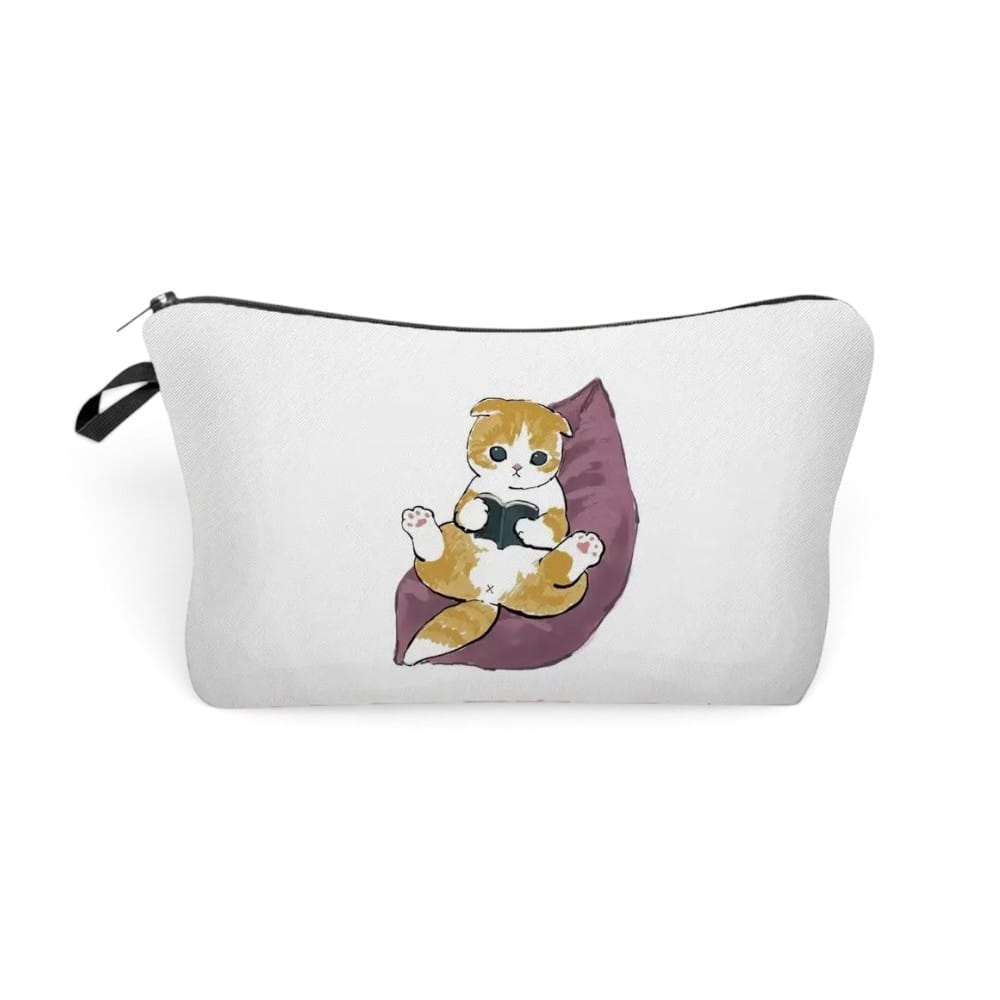 Trousse de Toilette Fille Chat Kawaii | TrousseUp