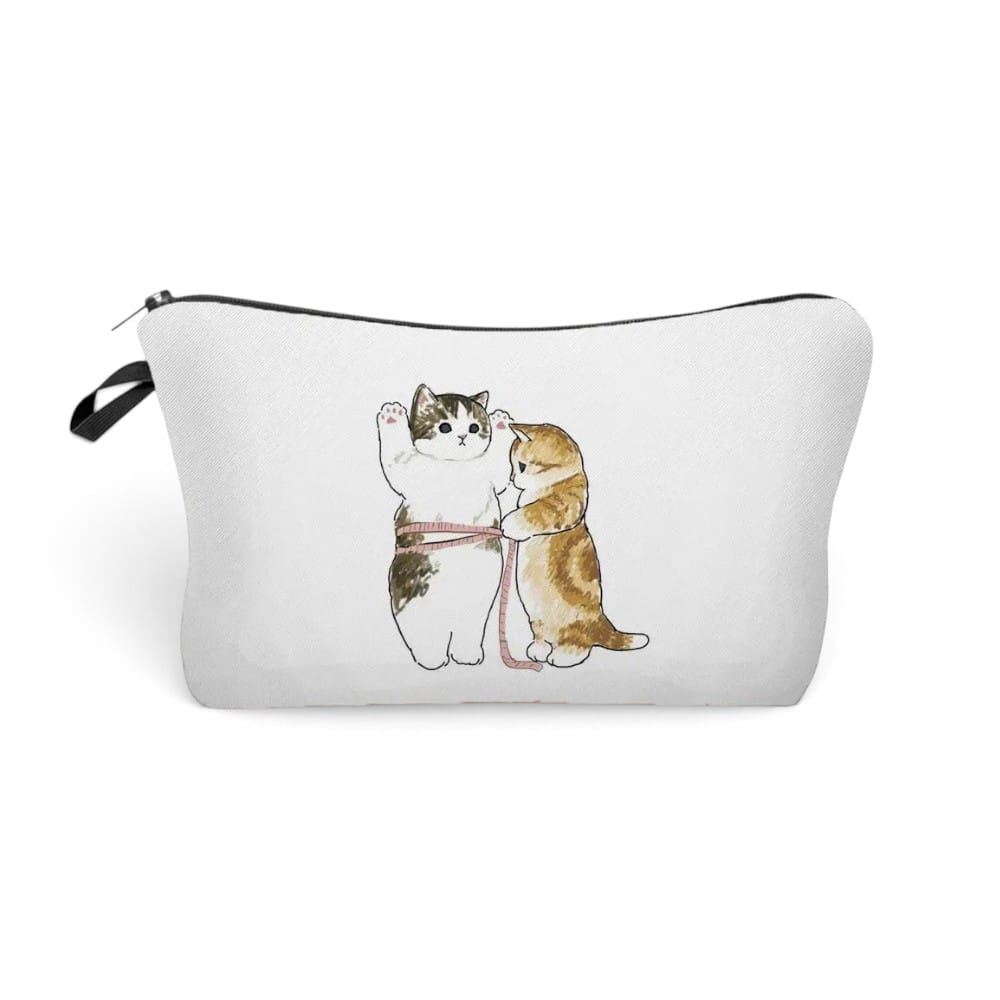 Trousse de Toilette Fille Chat Kawaii | TrousseUp