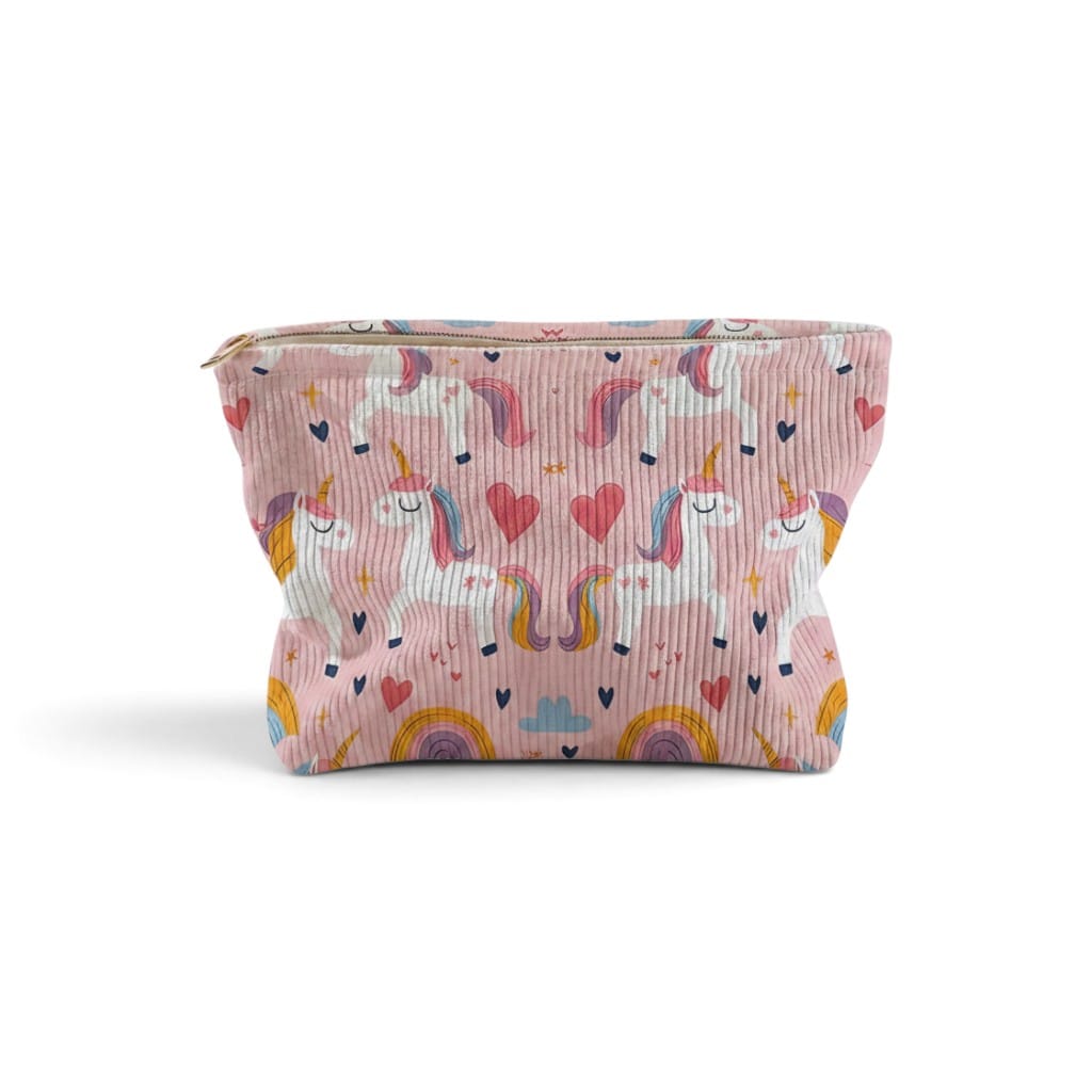 Trousse de Toilette Fille Licorne Blanche | TrousseUp