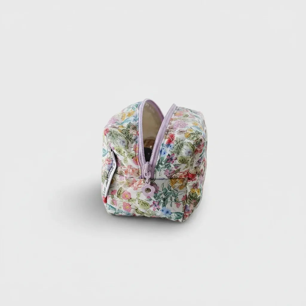 Trousse de toilette fleurs cartoon
