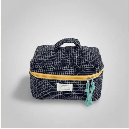 Trousse de toilette grande taille matelassée – XL pratique