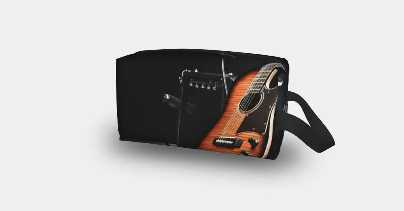 Trousse de toilette homme guitare