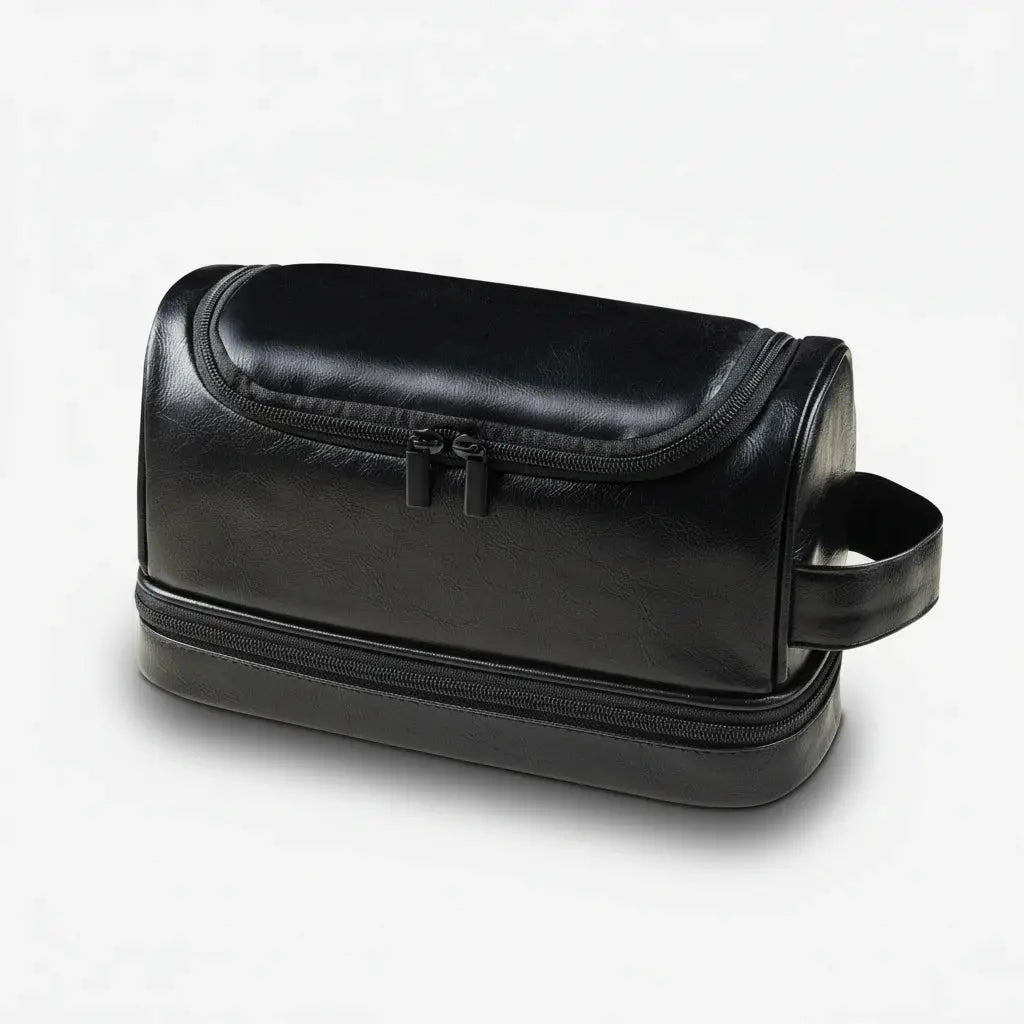Trousse de toilette homme | Sac suspendu en cuir