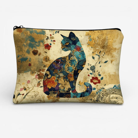 Trousse de toilette Maniche motif chat artistique