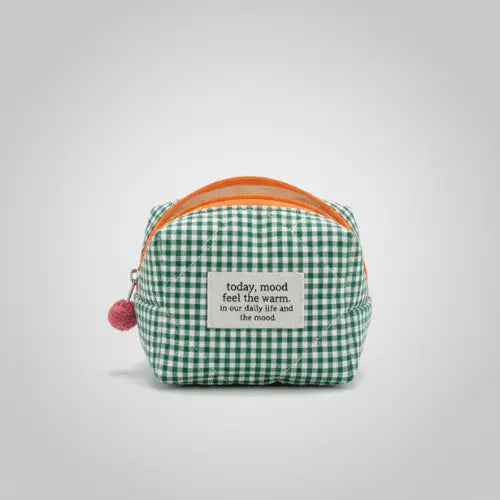 Trousse de toilette matelassée compacte – Élégante et pratique