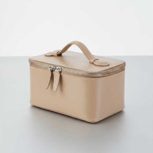 Trousse de toilette personnalisable – Cuir véritable ou PU, grande capacité