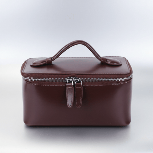 Trousse de toilette personnalisable – Cuir véritable ou PU, grande capacité