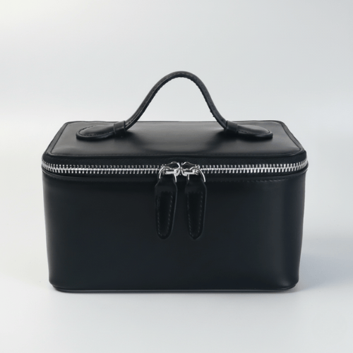 Trousse de toilette personnalisable – Cuir véritable ou PU, grande capacité