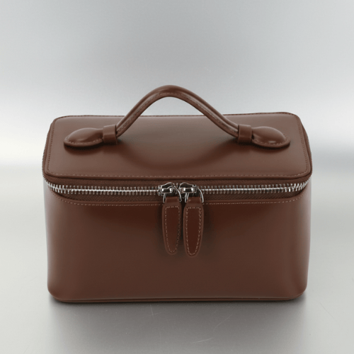 Trousse de toilette personnalisable – Cuir véritable ou PU, grande capacité