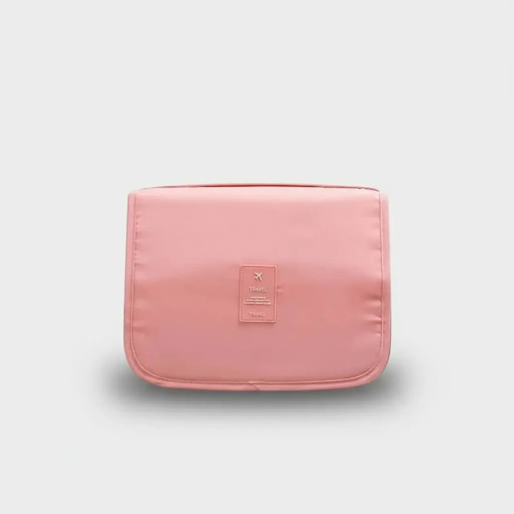 Trousse de toilette portable grande capacité avec crochet