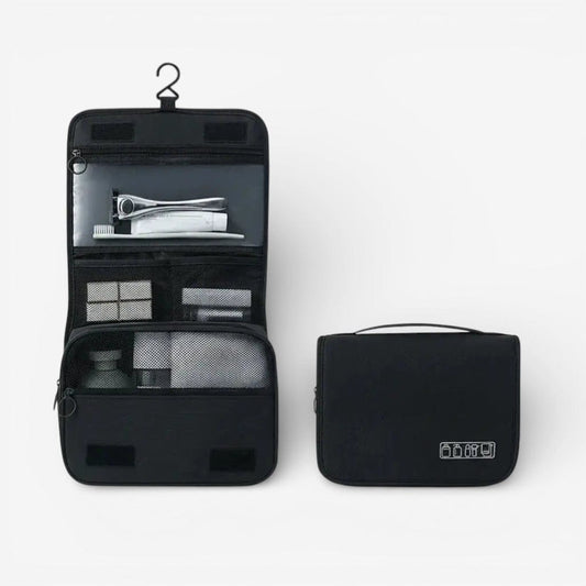 Trousse de toilette suspendue pliable