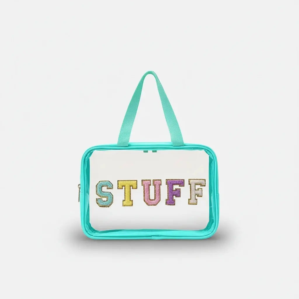 Trousse de toilette transparente grande capacité