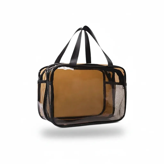 Trousse de toilette transparente PVC – Sec/Humide 