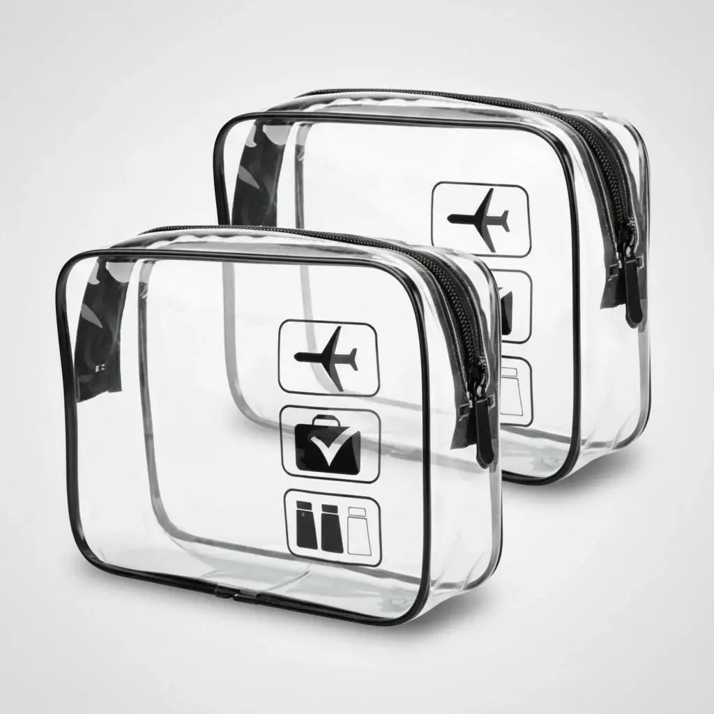 Trousse de toilette TSA transparente
